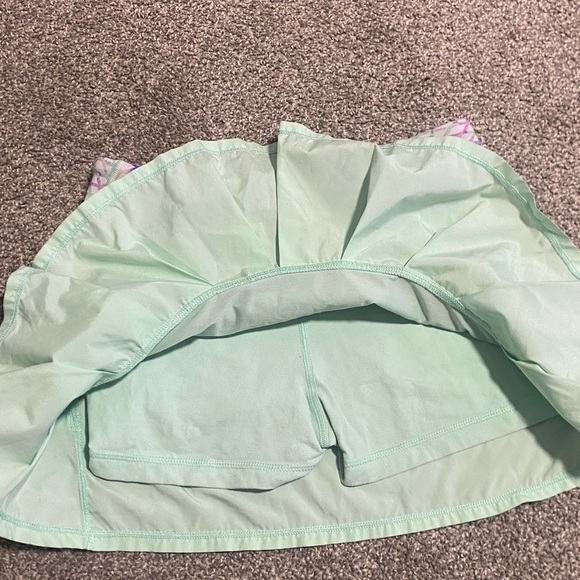 Ivivva Set the Pace Ruffle Tennis Skirt Skort Girl's Size 14 - Picture 6 of 8
